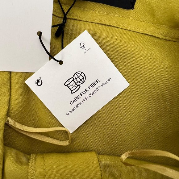 Zara Linen Viscose Mini Skirt Womens Small - Picture 7 of 9